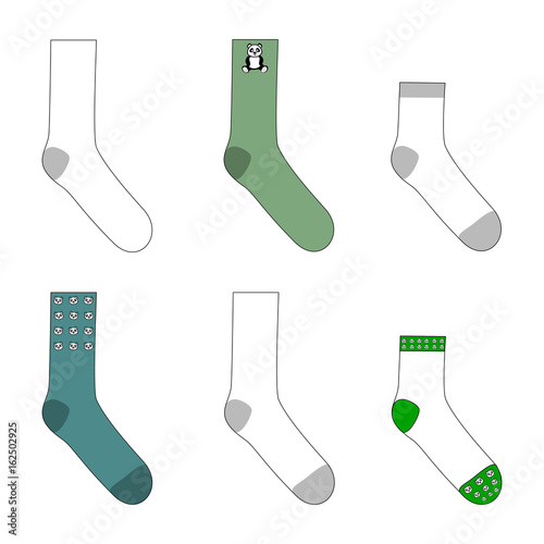 Set of cotton socks