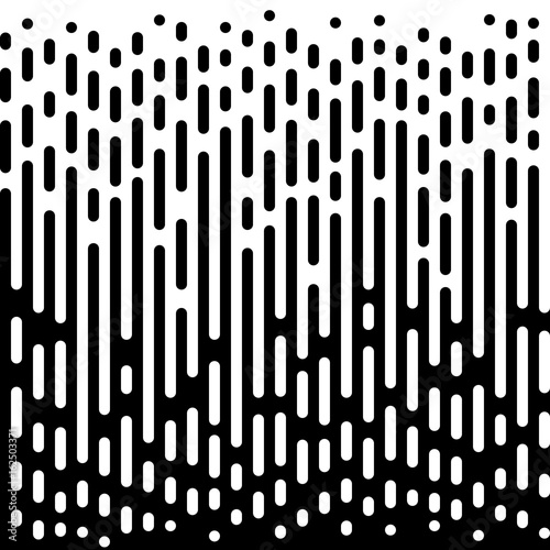 Vector Halftone Transition Abstract Wallpaper Pattern.