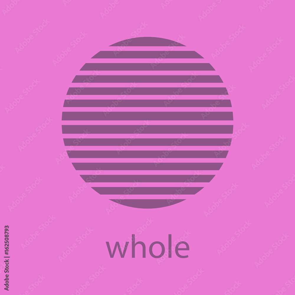Whole symbol glyph color icon