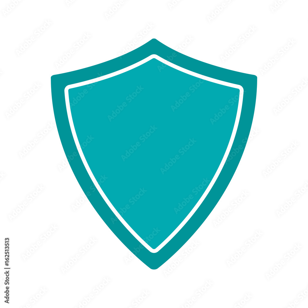 Protection shield glyph color icon Protection shield glyph color icon