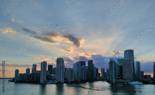 Miami Skyline im Gegenlicht © Johannes Strom