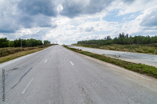 Highway near Santa Clara  Cuba