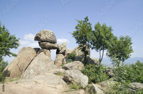 Rock megalith "The Door of the Goddess Mother", Buzovgrad, Bulgaria