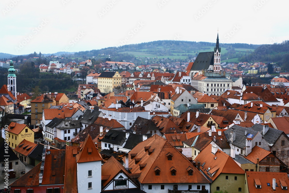 Cesky Krumlov is one of the most picturesque towns in Europe.  It is a small city in the south Bohemian Region of the Czech Republic.