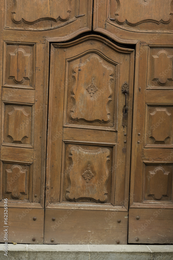 Old Door in Montechiaro d'Acqui, Italy Old Door in Montechiaro d'Acqui, Italy
