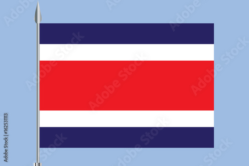 Free Download Flag of Costa Rica - GFXLoad