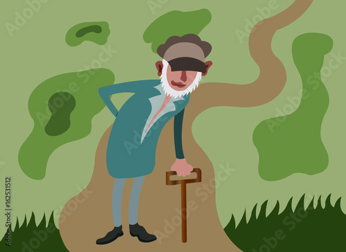 granny on his way