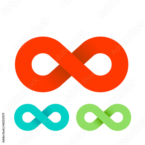 infinity sign vector illustration 