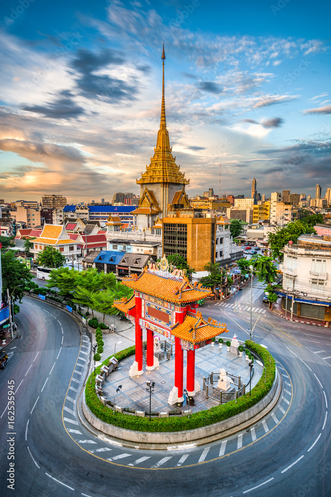 Obraz premium Bangkok Tajlandia Chinatown