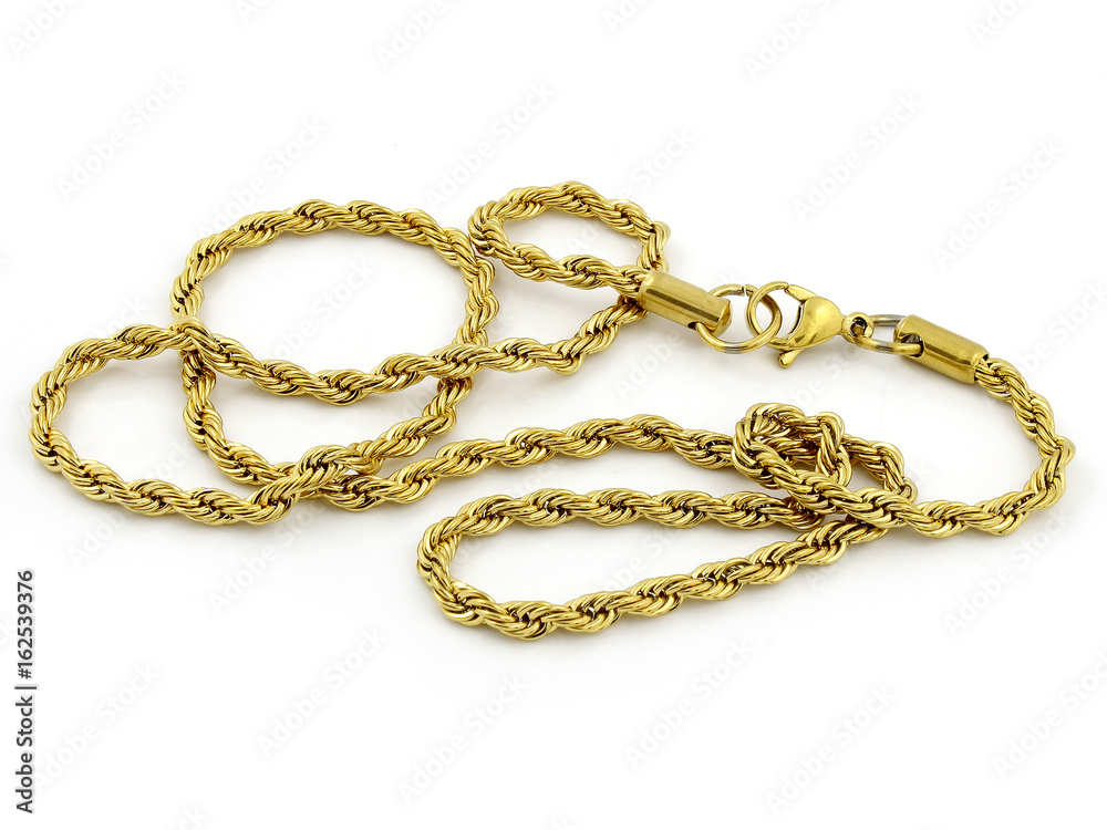 Necklace - Chain - Gold or silver Necklace - Chain - Gold or silver