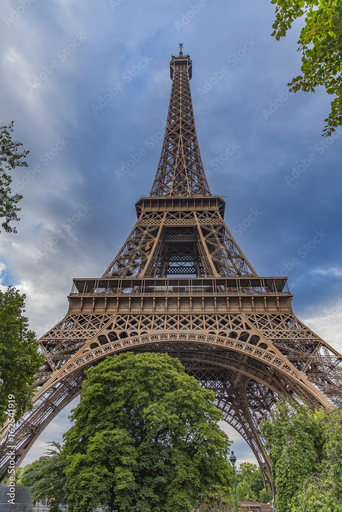 The Eiffel Tower symbol of Paris, France