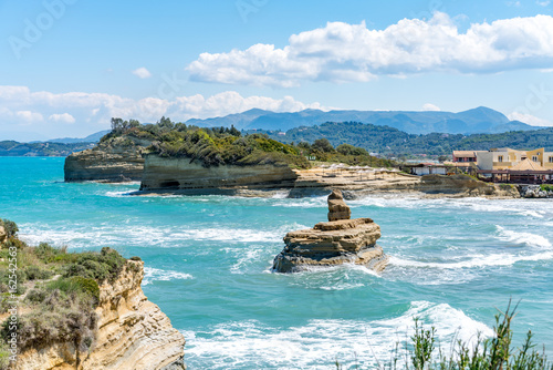 Windy beach Sidari Corfu photo