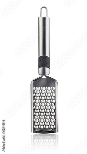 Fotografia Stainless steel grater isolated on white background