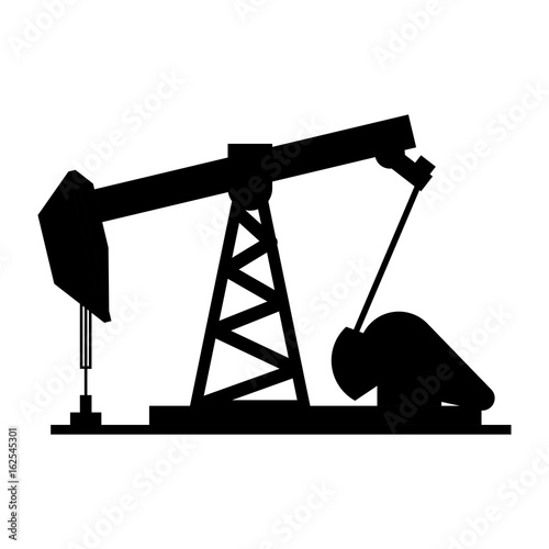 Oil pump silhouette