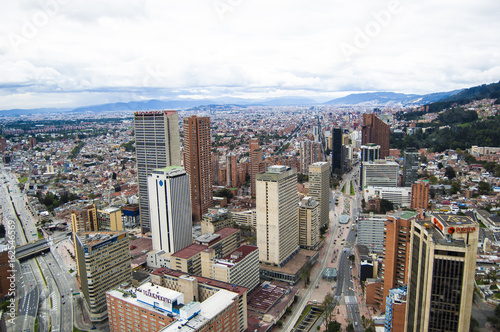 Amazing wallpaper Bogot   city day time  Colombia  America. 