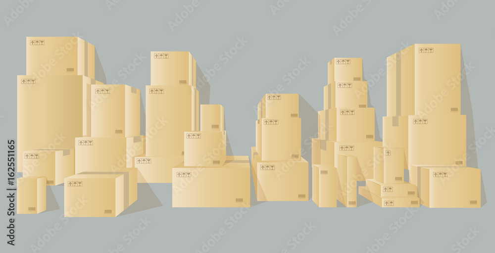 Product box with gray background Product box with gray background