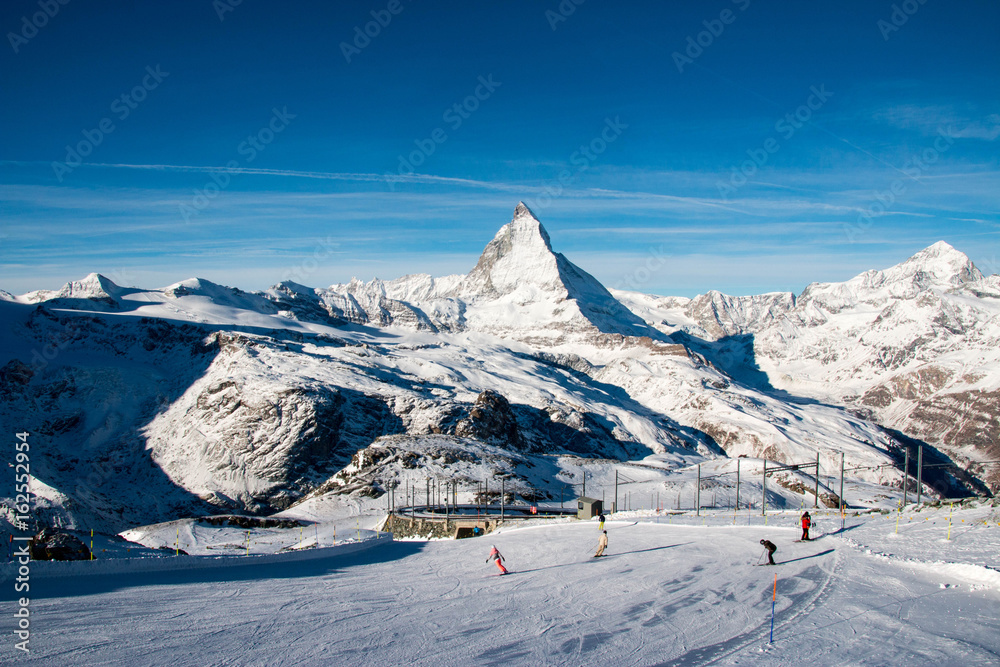 Obraz premium Matterhorn, Zermatt, Swiss Alps, Swizterland