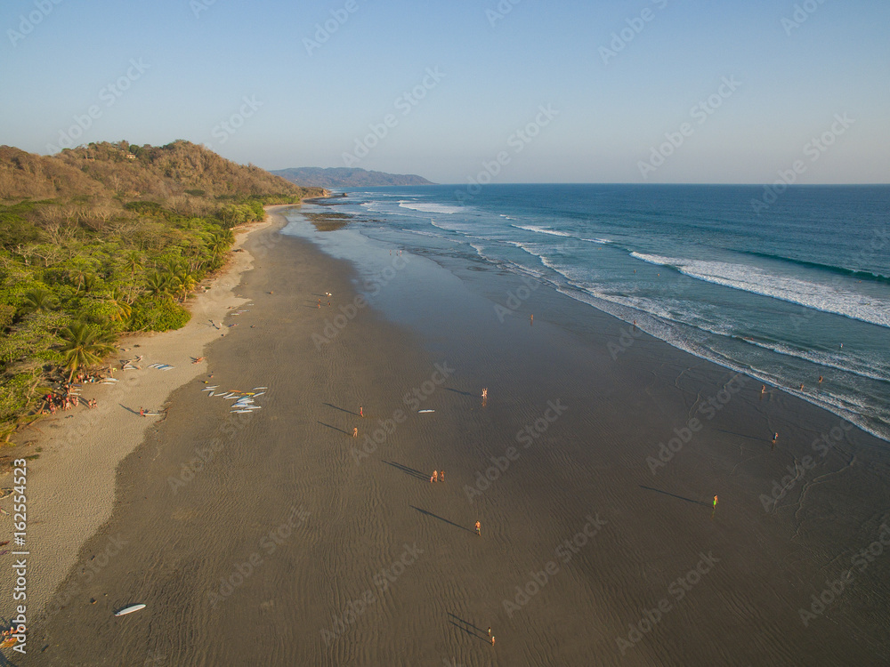 Aerial view of Santa Teresa, Costa Rica