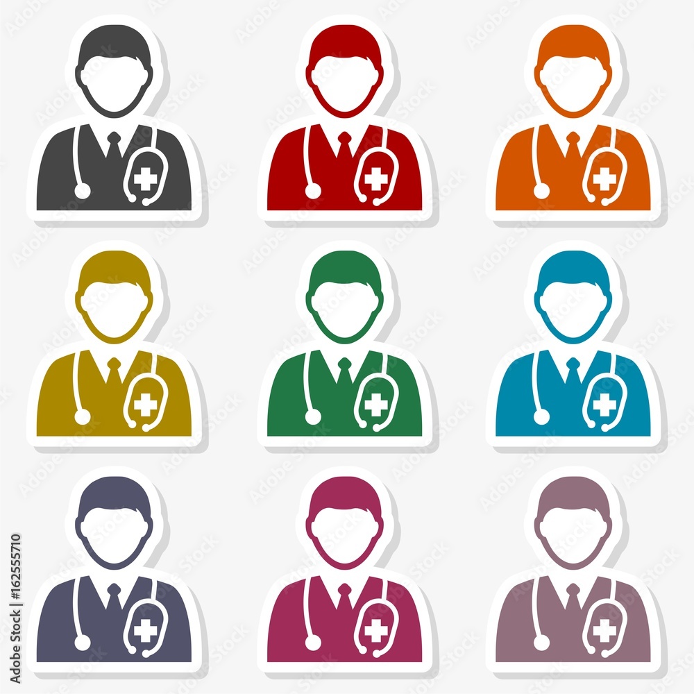 Doctor icon vector illustration Doctor icon vector illustration