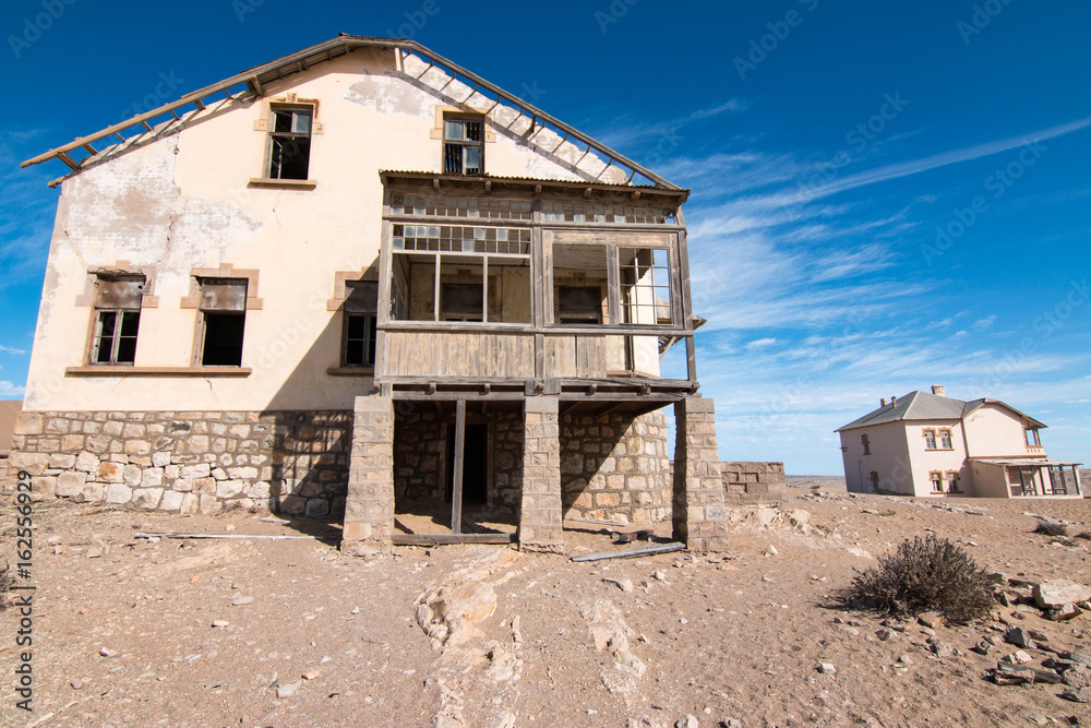 Kolmanskop ghost town and old diamond mining village, Namibia