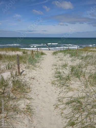 Strandweg zur Ostsee