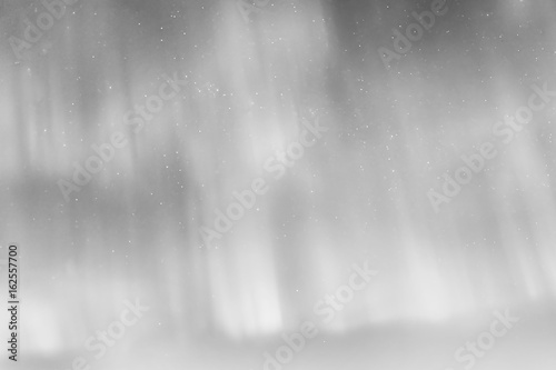 White muted gray abstract Aurora Borealis background concept