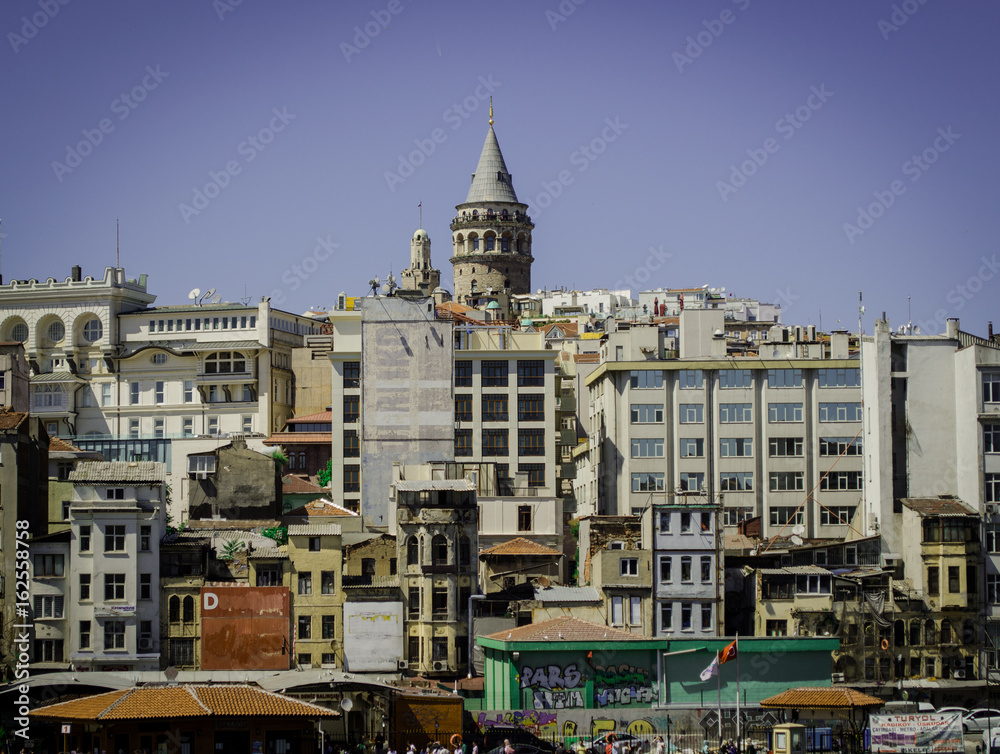 Fototapeta premium Galata Tower in İstanbul City