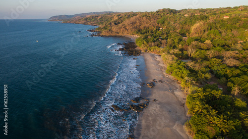 Aerial view of Santa Teresa, Costa Rica