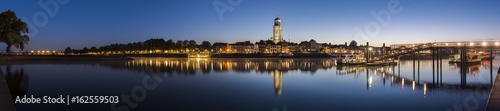 Panorama in Deventer at the IJssel
