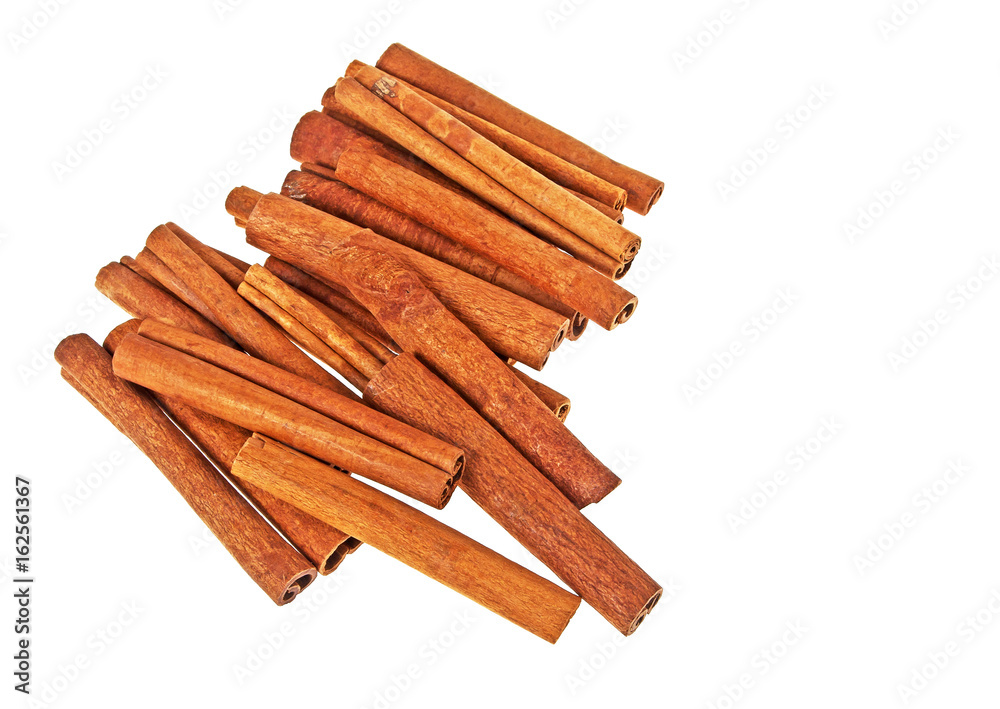 Cinnamon isolated on a white background Cinnamon isolated on a white background