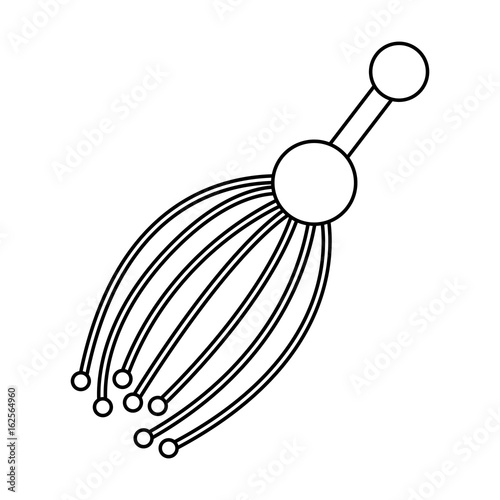 Body massager cartoon