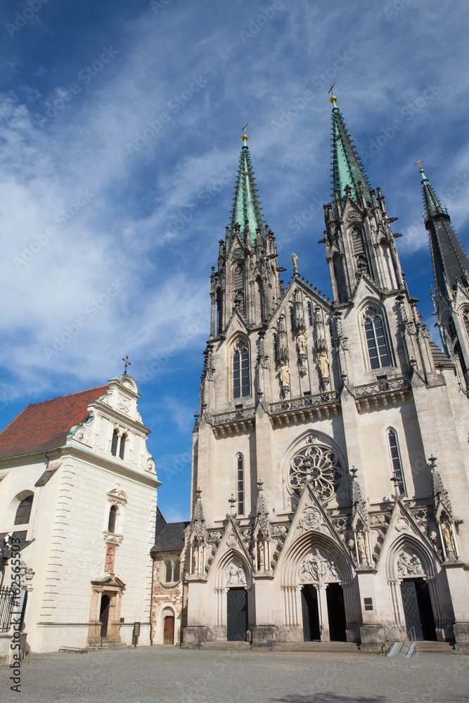 Cathedral of Saint Wenceslas, Olomouc, Czech Republic Cathedral of Saint Wenceslas, Olomouc, Czech Republic