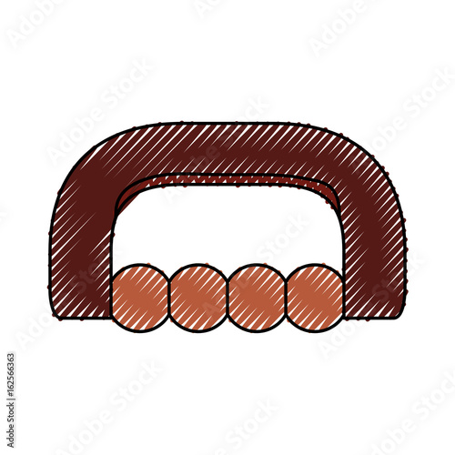 Body massager cartoon