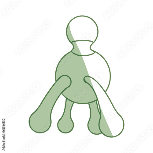 Body massager cartoon