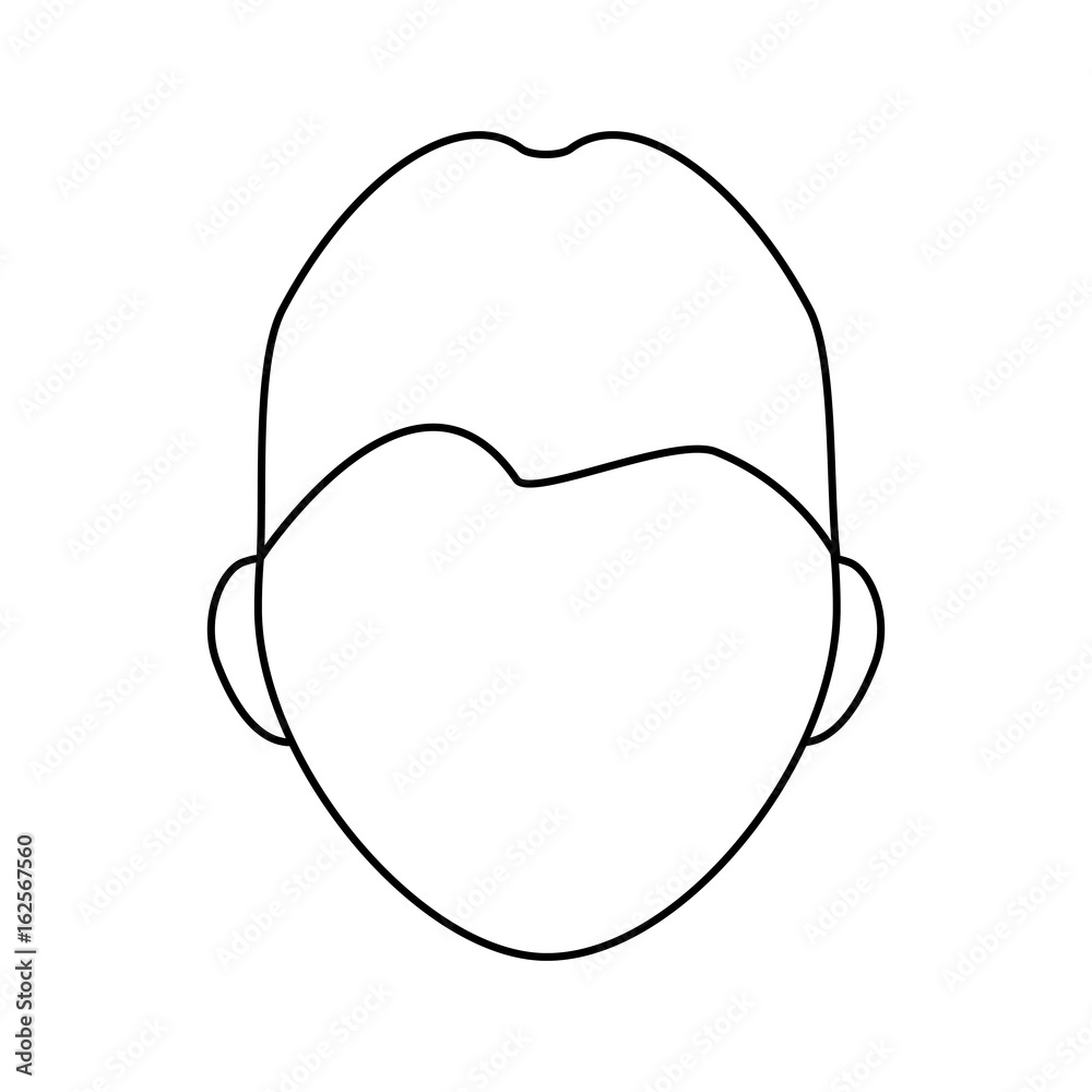 Guy faceless head Guy faceless head