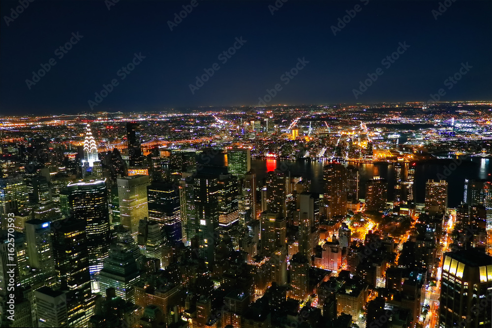 New York City Midtown at night