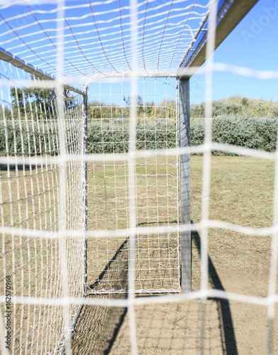Wallpaper Mural Score goal net in the park Torontodigital.ca