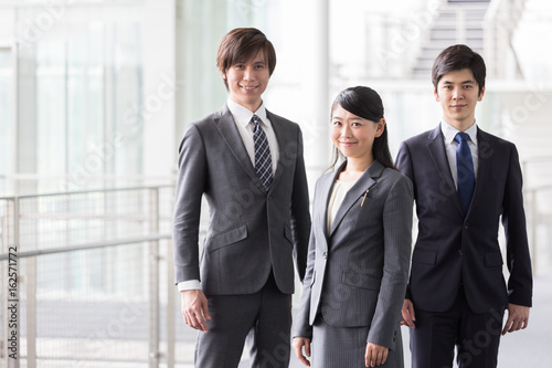 portrait of asian businessteam in office