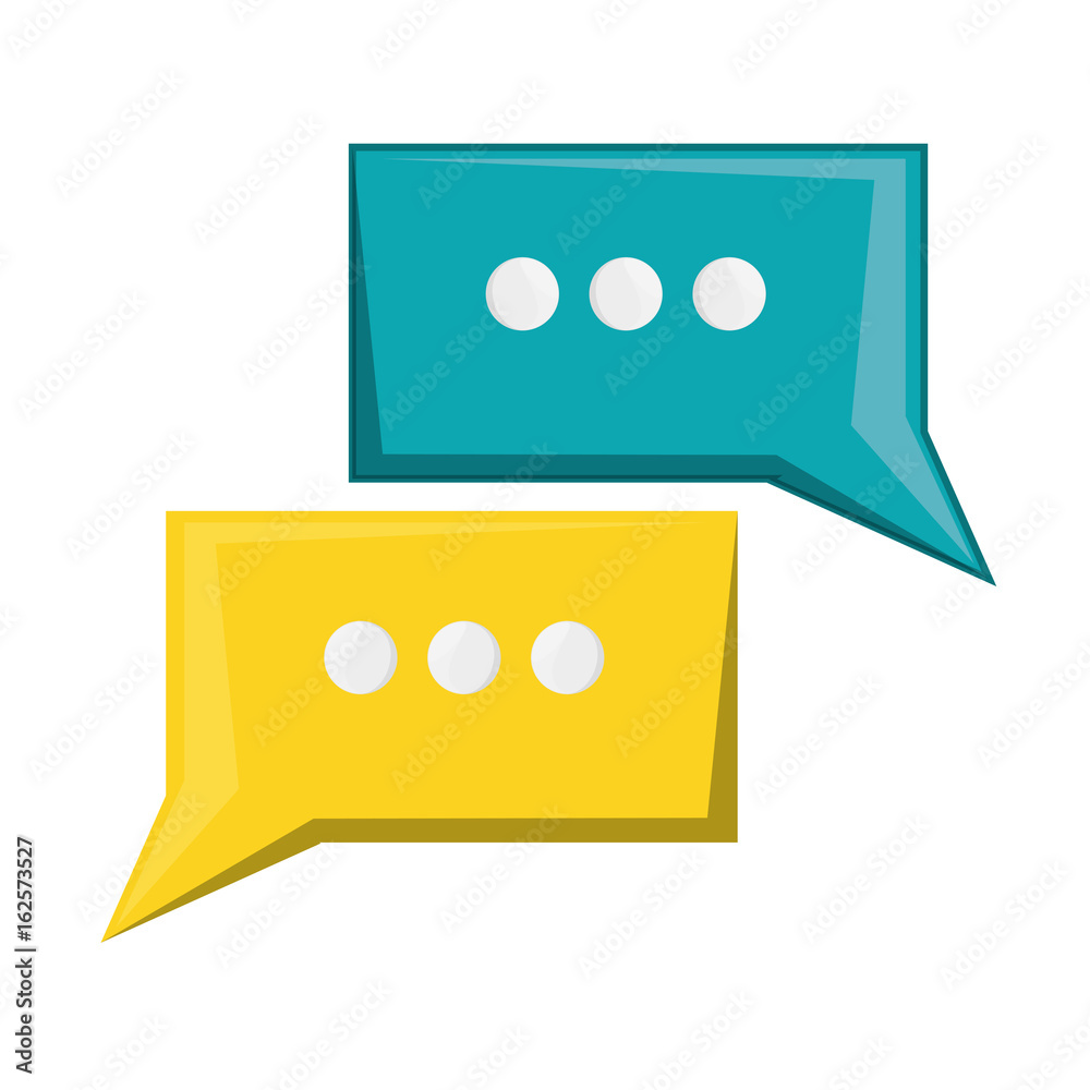 isolated speech bubble