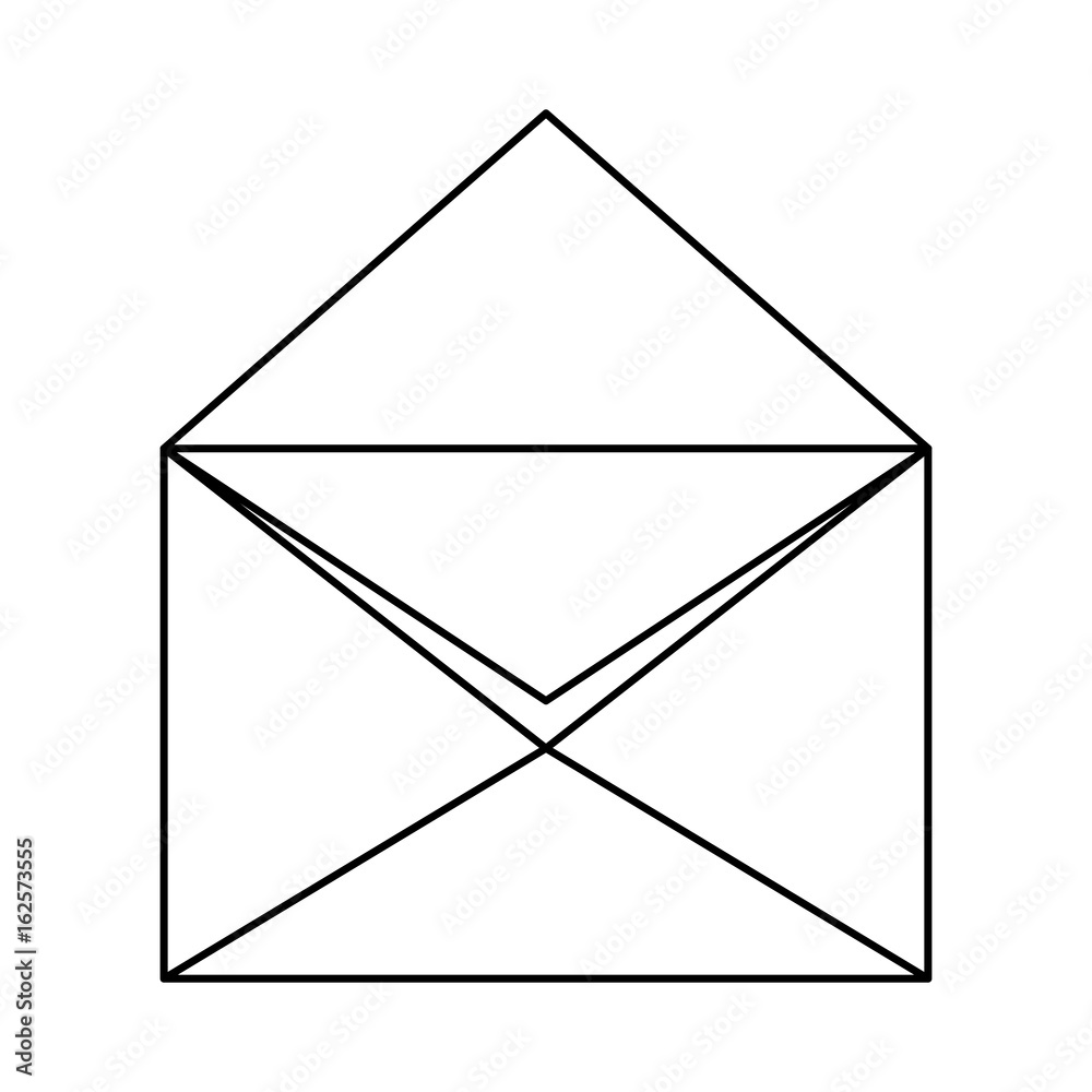 isolated paper envelope isolated paper envelope