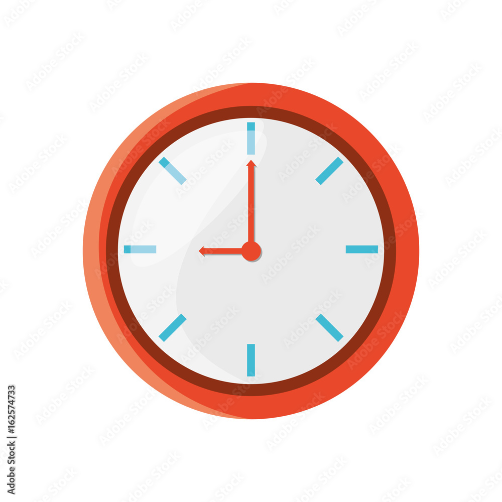 isolated round clock icon vector illustration graphic design isolated round clock icon vector illustration graphic design