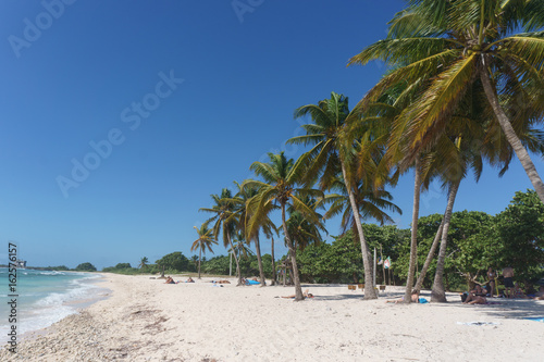 Tropical Beach view from Playa Giron  Cuba