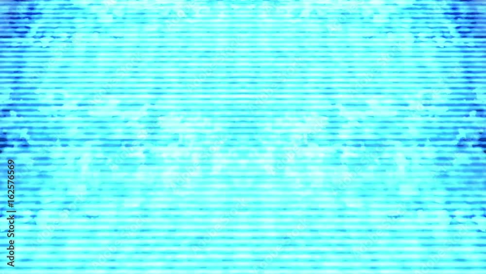 Video Flux 059: Databending TV screen pixels fluctuate with motion (Loop).