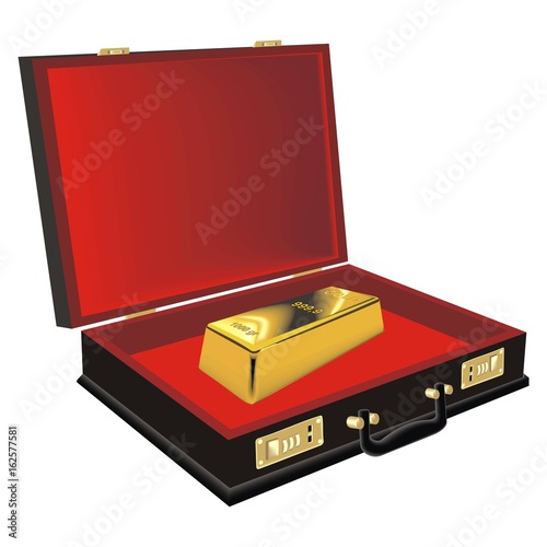 bag with gold