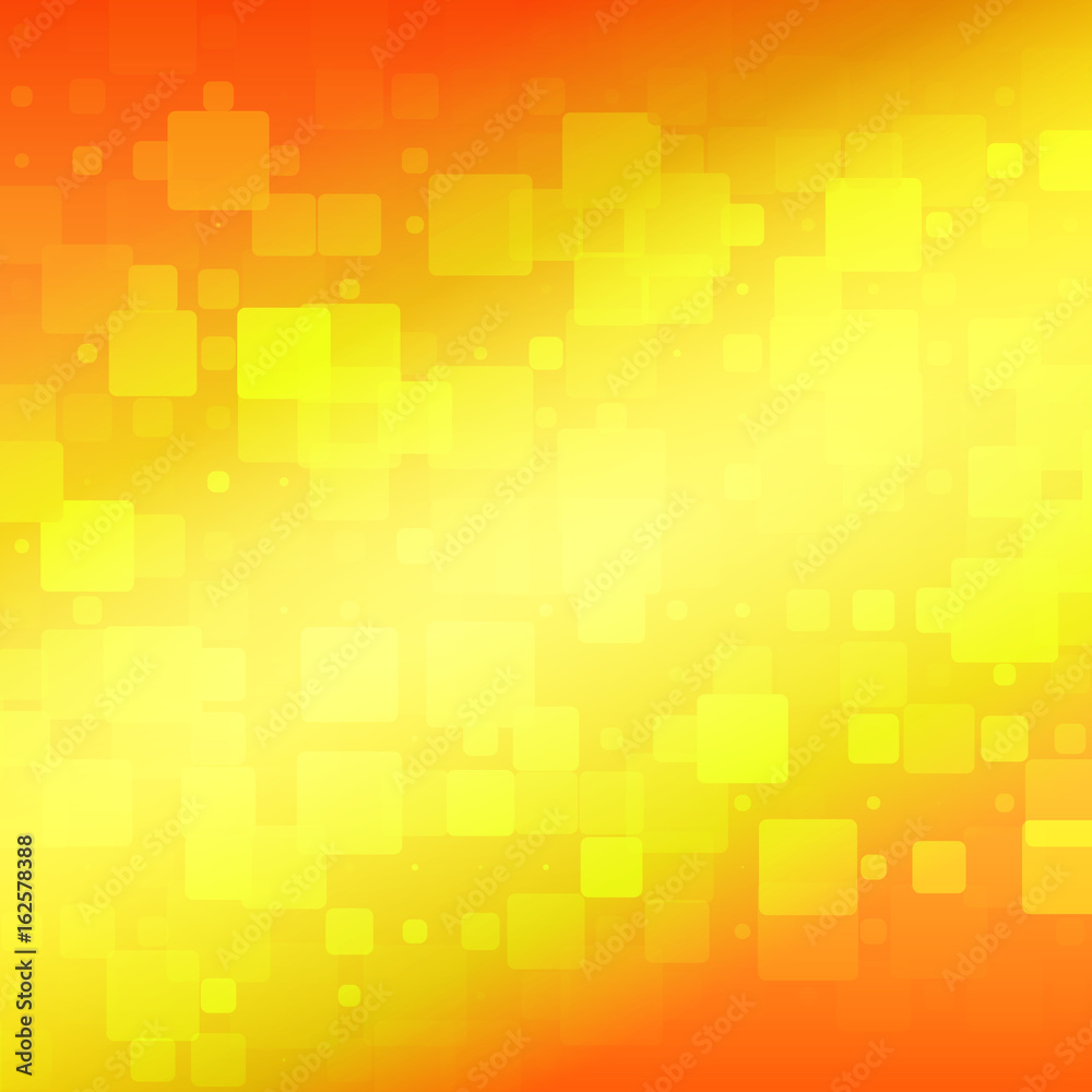 Yellow red orange rounded tiles background Yellow red orange rounded tiles background