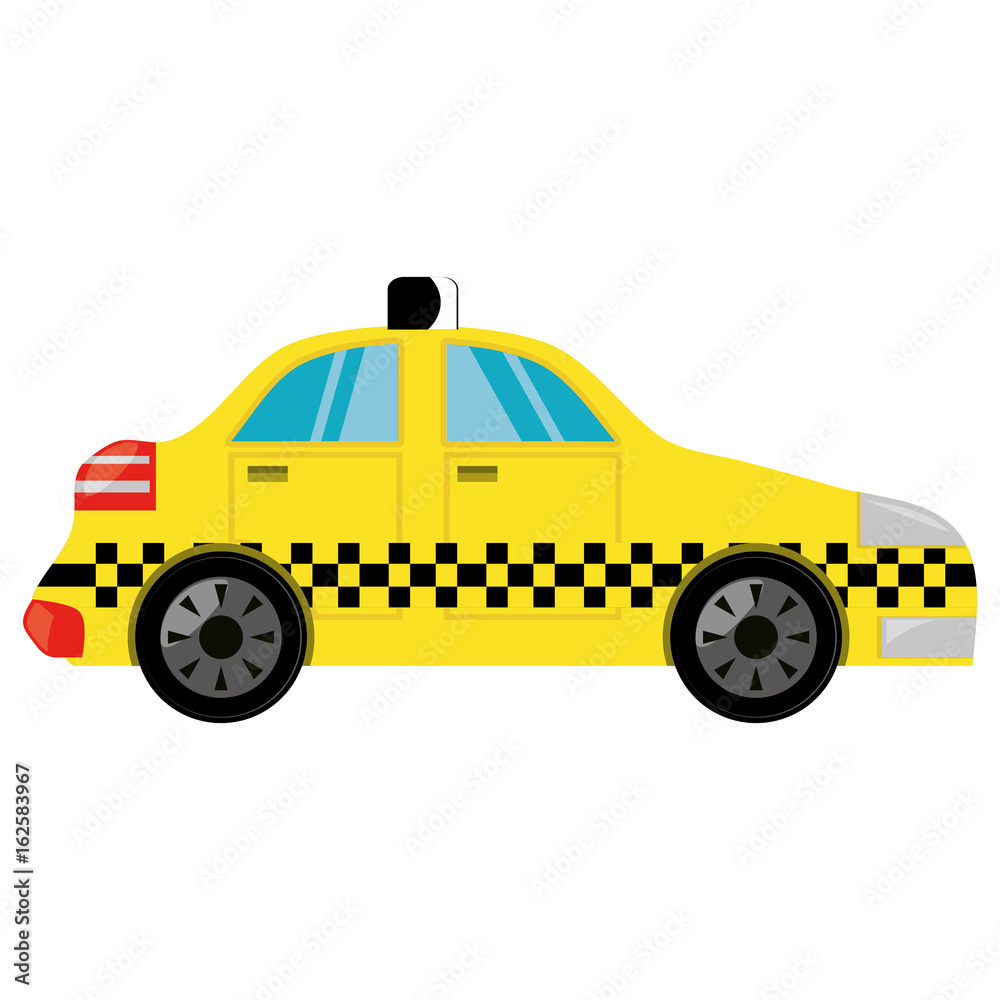 Fototapeta premium Taxi cab vehicle