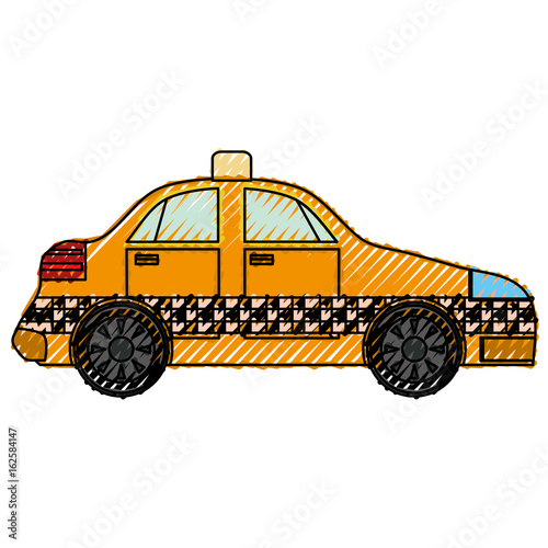 Taxi cab vehicle