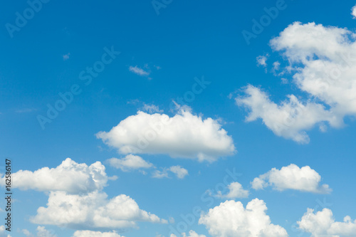 Blue sky with clouds