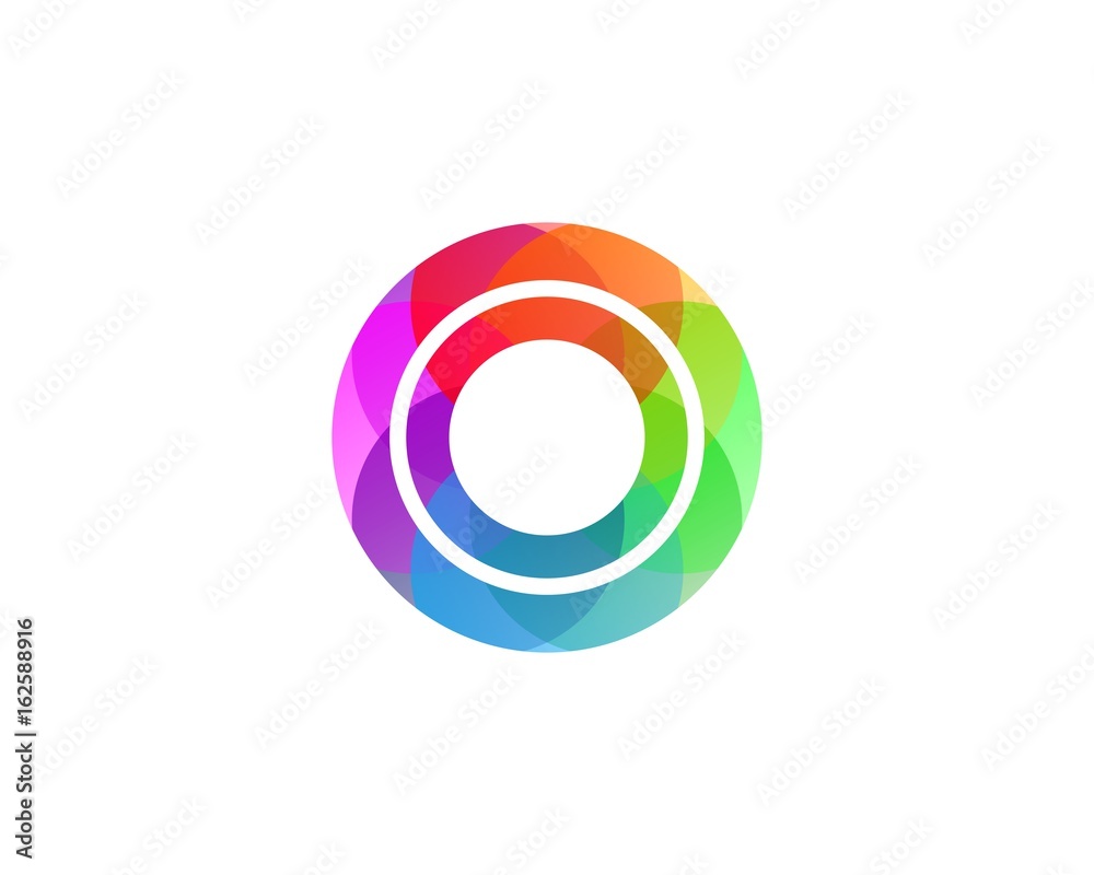 Colorful circle, C