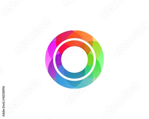 Colorful circle, C